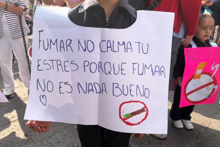 ¡Ya bájale a tus humos! Dales vida, no tabaco a tus pulmones