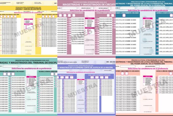 ¿Ya conoces las boletas para las elecciones judiciales? Te decimos cómo usarlas