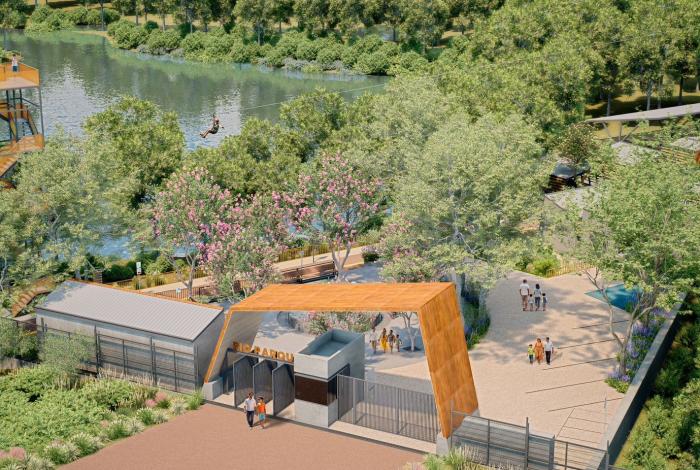 ¡Ya está lista la tirolesa de la laguna de Chandio!: Gladyz Butanda