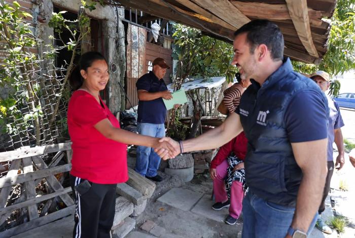 Yankel Benítez supervisa inicio de obras hidráulicas en colonia Vicente Lombardo Toledano