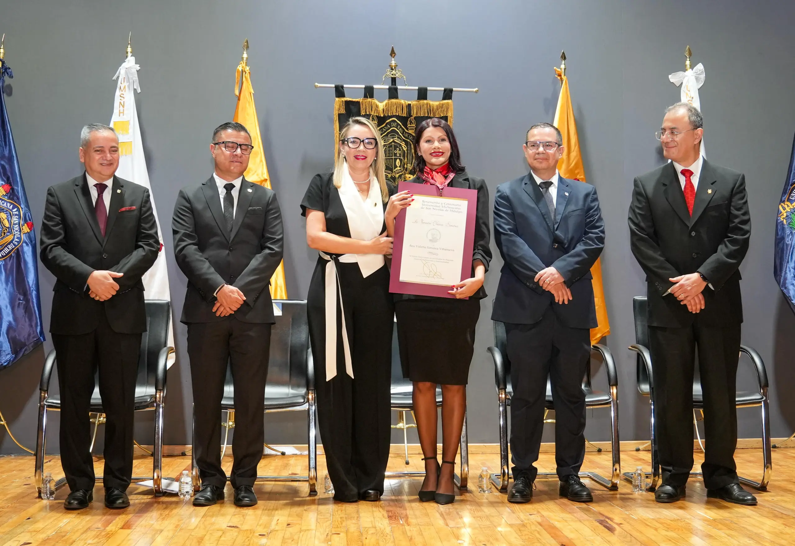 Yarabí Ávila entrega la Medalla “Dr. Ignacio Chávez Sánchez”; insta a nicolaitas a generar conocimiento en beneficio de las comunidades