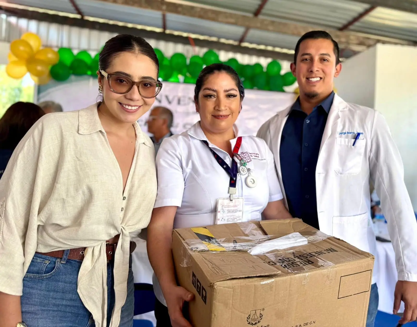 Yohana Mendoza acompaña mejoras de infraestructura en centro de salud en la Palma de Altamira
