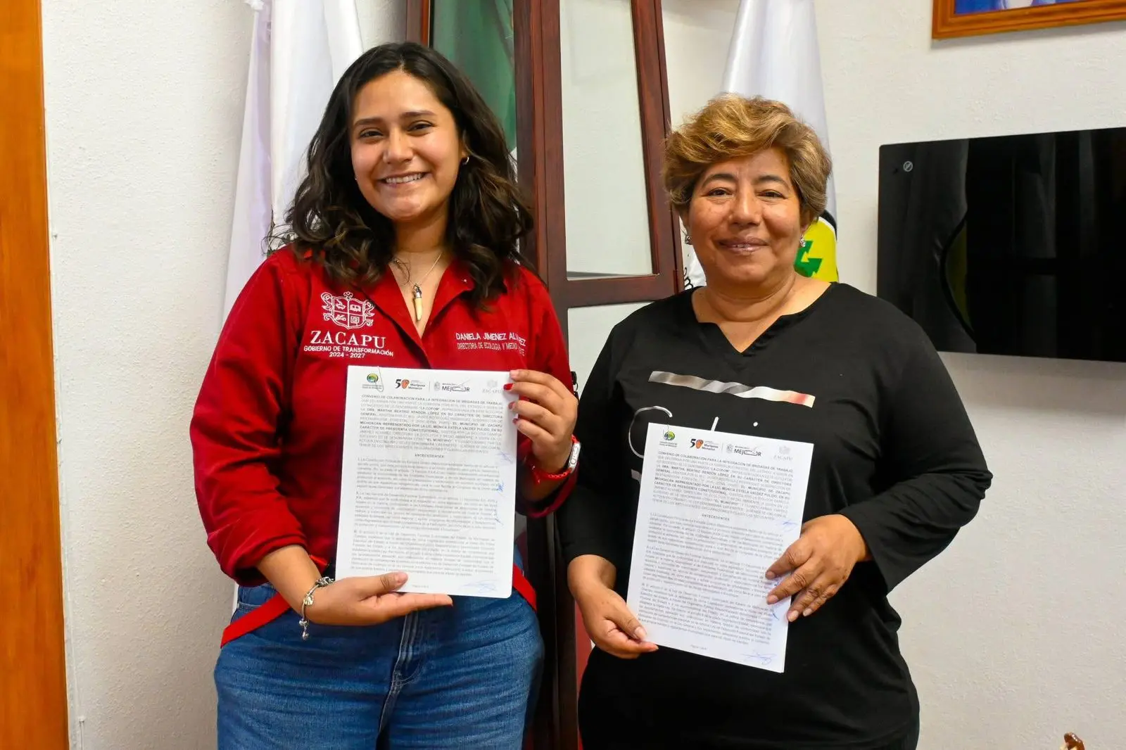 Zacapu fortalece acciones de restauración ambiental mediante convenio con COFOM