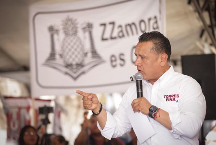 Zamora y Jacona muestran el camino para fortalecer el campo de Michoacán: Torres Piña